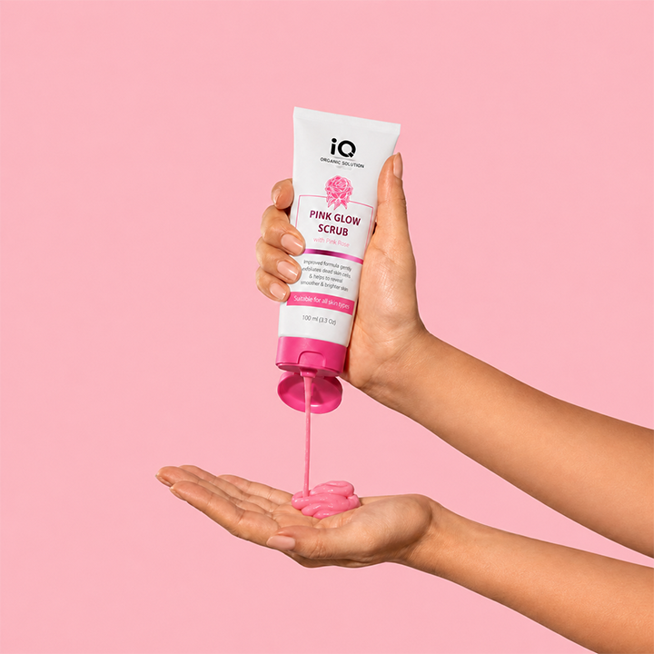 Pink Glow Scrub - IQ Organic Solution™️