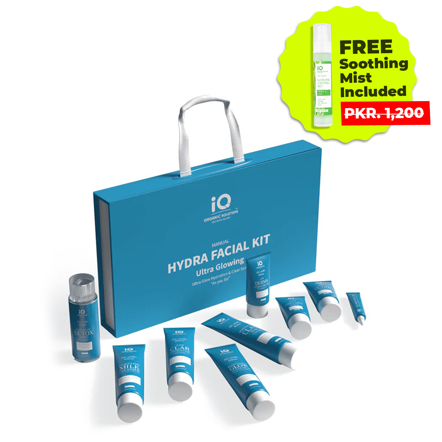 Manual Hydera Facial kit (Medium Size)
