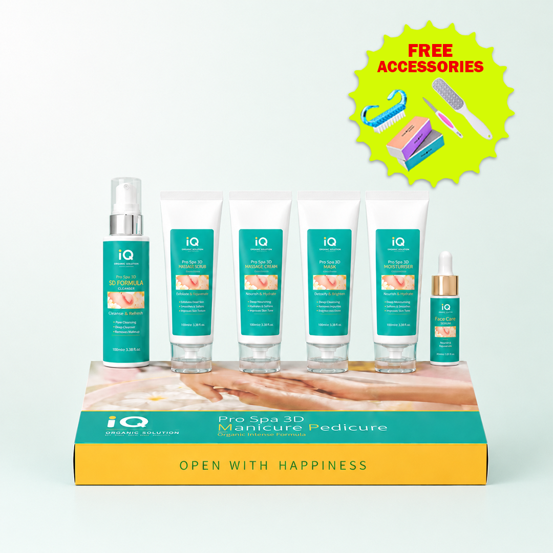 Pro 3D Spa Manicure Pedicure Kit - IQ Organic Solution™️