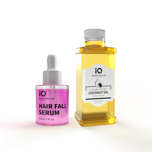 Hair Serum & Coconut Oil 240ml - IQ Organic Solution™️