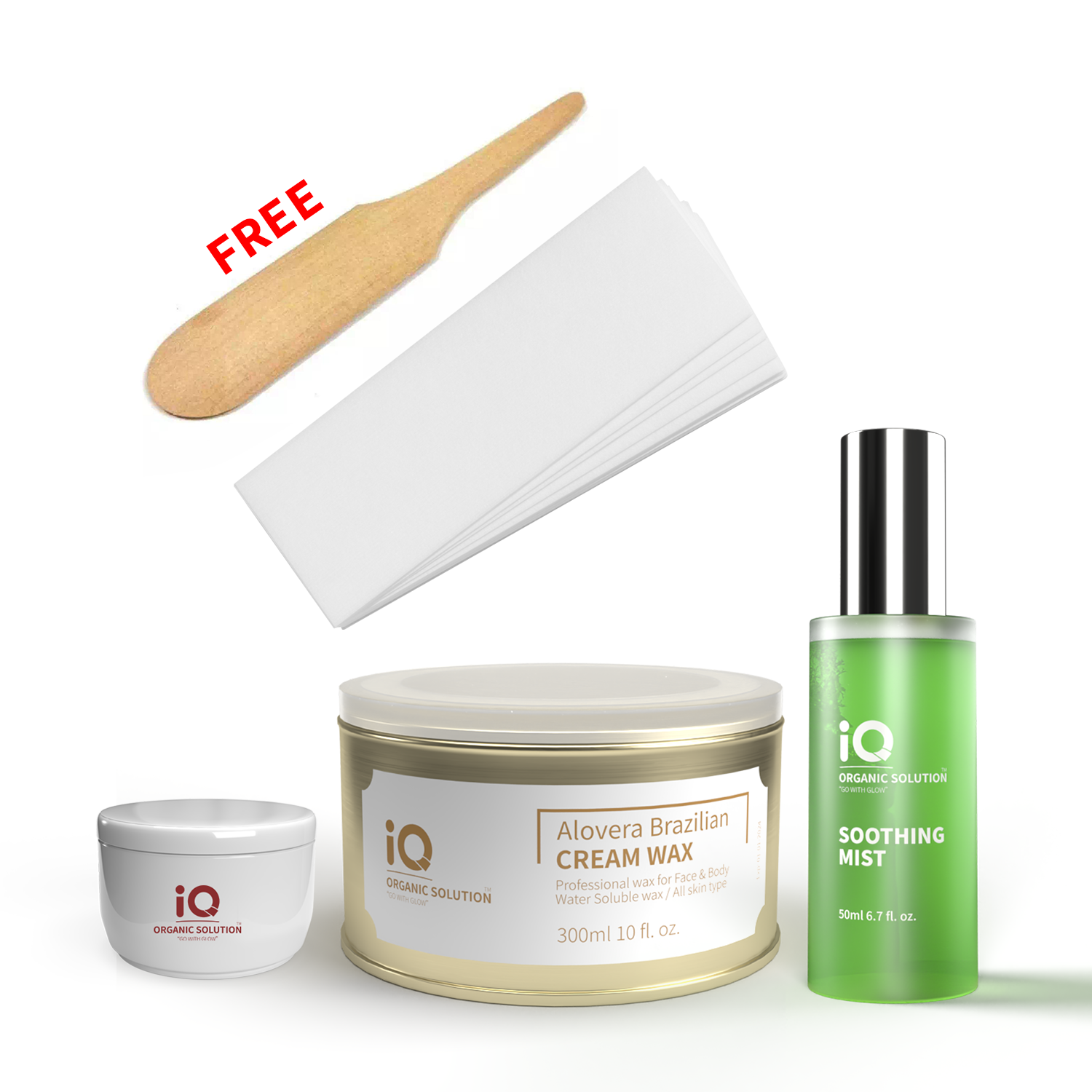 Alovera Cream Wax Bundle IQ Organic Solution™️