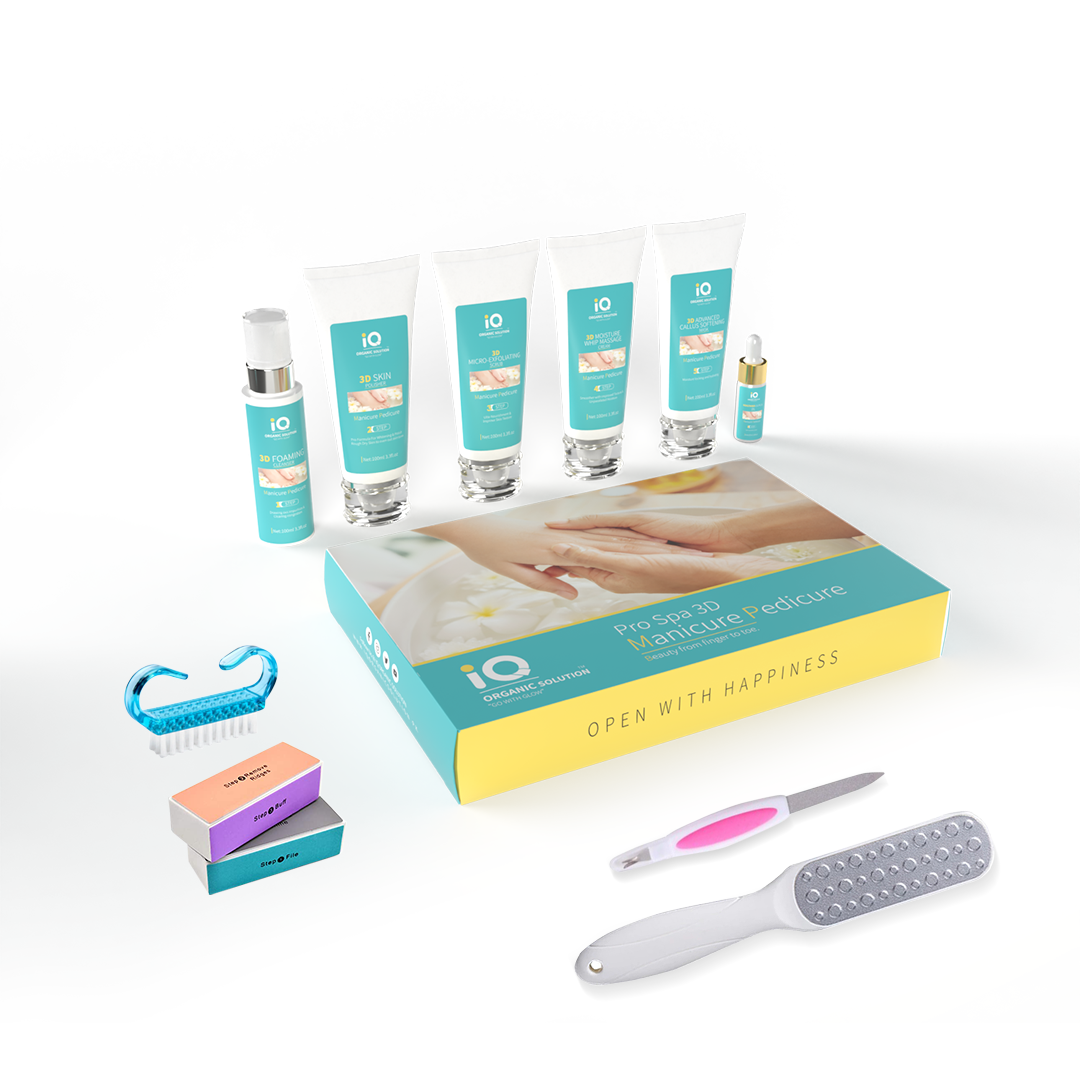 Pro 3D Spa Manicure Pedicure Kit - IQ Organic Solution™️